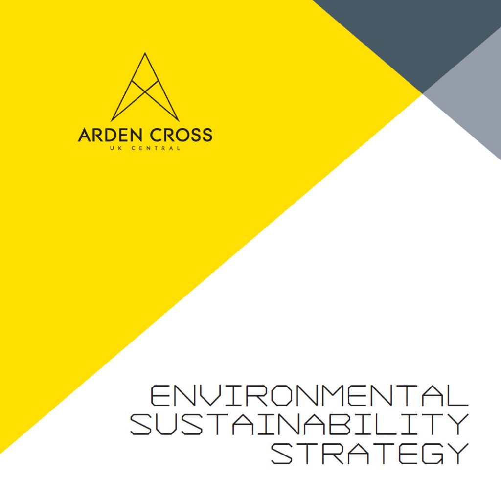 First page of the Arden Cross Environmental Sustainability Strategy PDF.