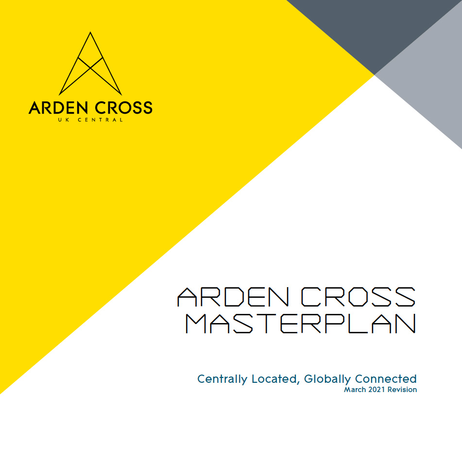First page of Arden Cross Masterplan PDF.