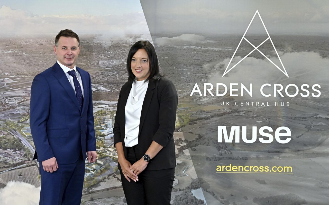 Ben Gray, Director, Arden Cross Ltd & Maggie Grogan, Development Director, Muse.